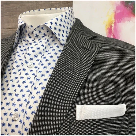 BANANA REPUBLIC Mens Wool Blazer Sport Coat Casual Jacket Size 42R Classic Suit